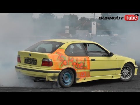 Pokaz mocy BMW E36 325 - VI Edycja Dnia Świra 2019