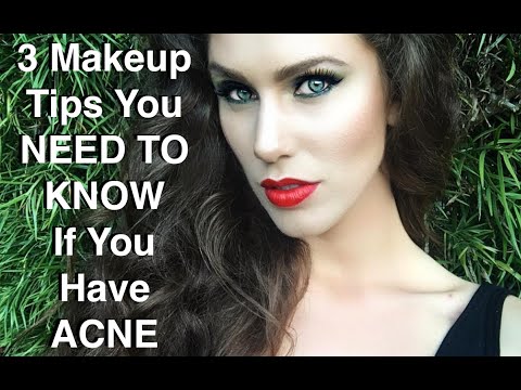 3 Makeup Tips You NEED TO KNOW If You Have Acne!! | Cassandra Bankson Makeup Tips Video