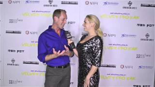 Jason Boegh on Golden Carpet at Velvet Prozak launch in LA, CA video