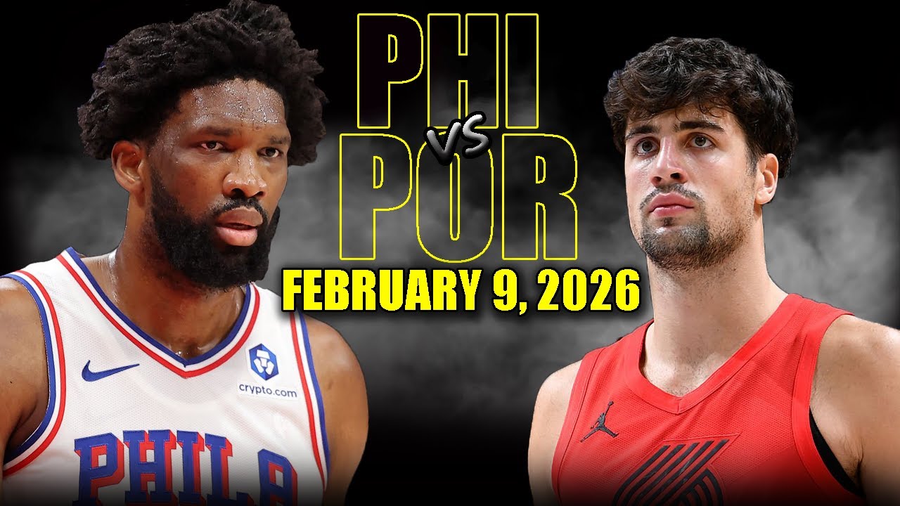 2월 11일 포틀랜드 트레일블레이저스 VS 필라델피아 세븐티식서스 하이라이트