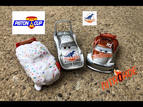Mattel Pixar Cars 2020 Silver King, Cupcake McQueen and Silver Tim Treadless