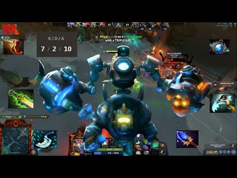 MELTING ENEMIES AS TINKER(7.27) - DOTA2