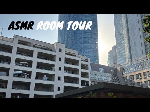 ASMR ROOM TOUR | Meine 1.500 € Wohnung in Frankfurt (auf Deutsch) 🇩🇪