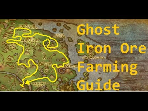 WoW | Ghost Iron Ore Farming Guide - Jade Forest