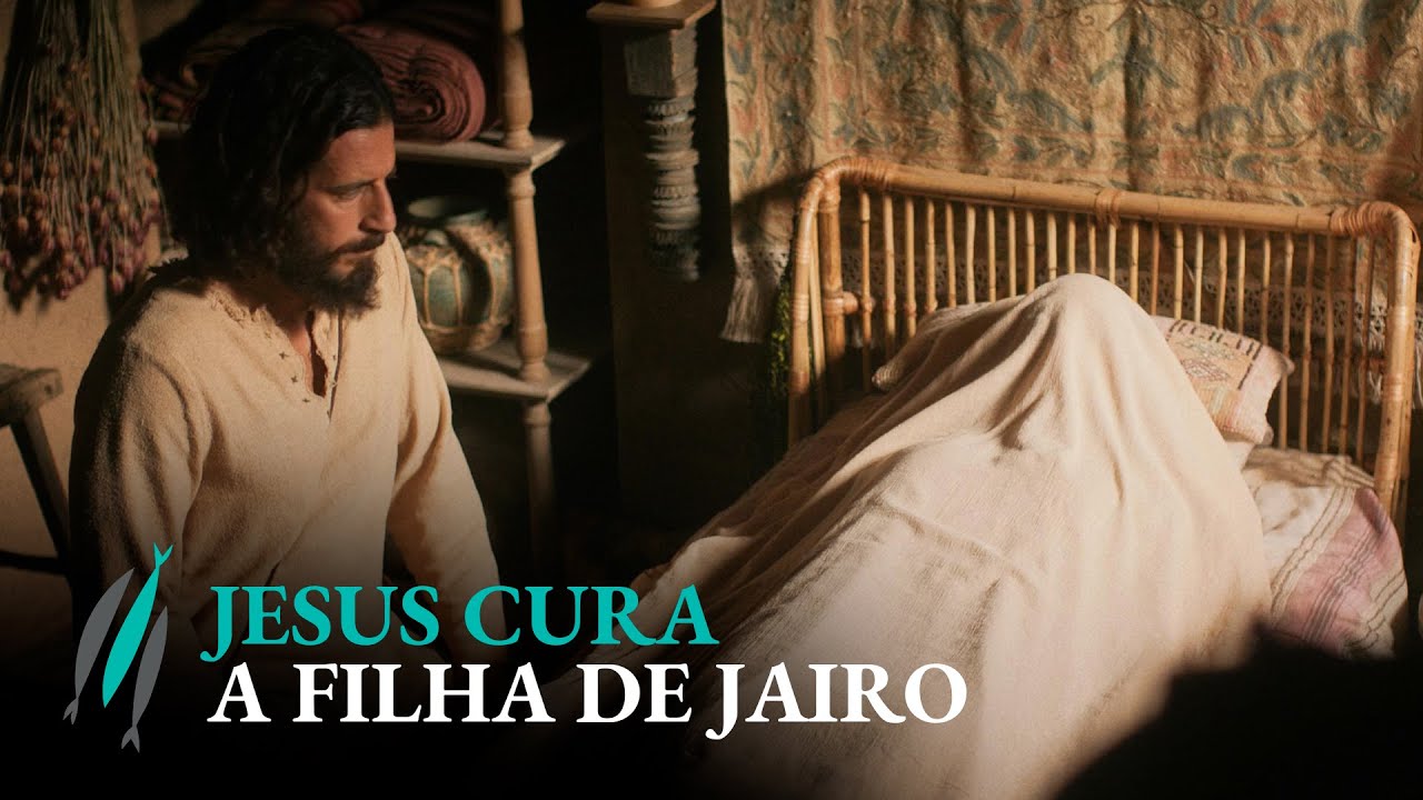JESUS CURA A FILHA DE JAIRO (Cena de The Chosen)