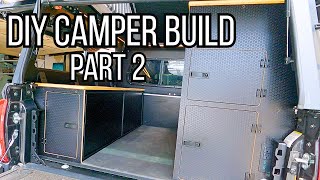How to build a DIY Truck Camper Interior- Part 2 | TOYOTA TACOMA