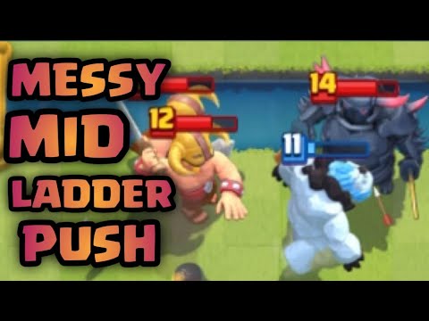 Mid ladder Push with under level Hog Cycle
