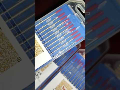 kim hàn tig 2.4 đầu đỏ chuyên hàn inox, nhôm