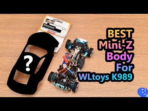 Best Mini-Z Body for WLtoys K989 & Wheel Offset (2020 Edition)