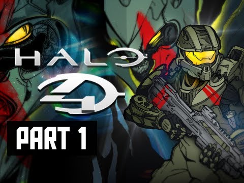 Halo 4 Walkthrough - Part 1 Campaign Prologue & Dawn Let's Play Gameplay Commentary