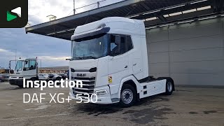 DAF XG+ 530 4X2 Retarder 2xTanks Standklima truck tractor | Image 4 - Autoline