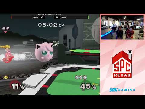 SPC Rehab 3 Pools - Soltrain (Peach) vs. CPU0 (Jigglypuff)