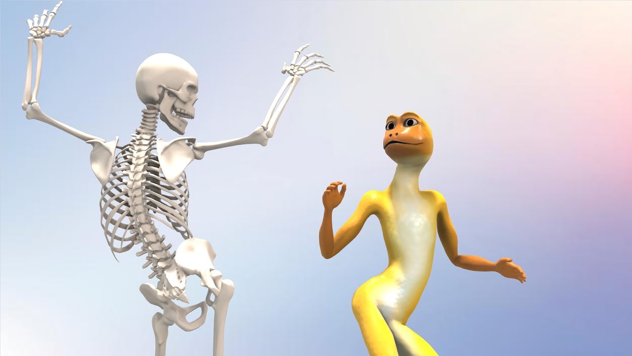 Patila Dance With Skeleton | Patila - Missed the Skeleton @Mr.Lavangam