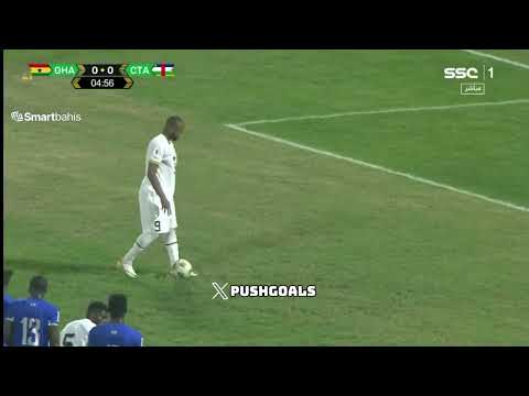Jordan Ayew penalty against Central African Republic