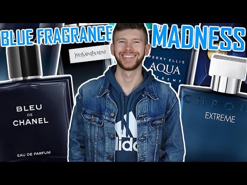 Inside The Blue Fragrance MADNESS — What Are Blue Fragrances & Why Are There So Many?