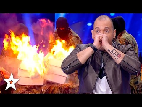 DANGEROUS AUDITION! Soldiers Invade Bulgaria's Got Talent 2022 | Got Talent Global