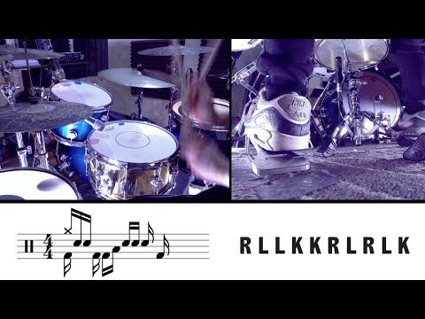 Drum Lesson - Linear Gospel Chop #3 - Fabio Vitiello