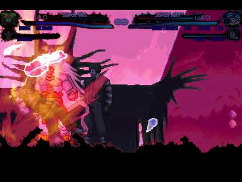 Mugen Request Rare Akuma & Doruge vs Nightmare the Jujin lvl 3 & Dark Donald (12p)