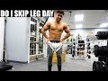 Finally Revealing My Legs | Full Abs And Leg Day