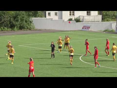 Høydepunkter Røa - LSK, Toppserien 2016