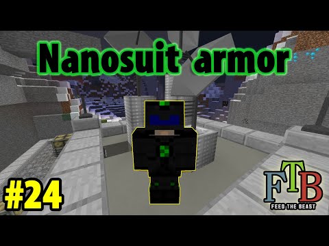 FTB #24 Nanosuit armor🧥!!