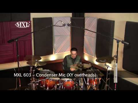 MXL 603 - XY Drum Overheads Demo 1080.mov