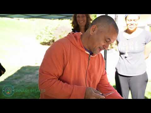 Kambo - Pulling Kambo off the Stick - Cutting and Applying Kambo