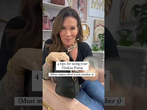 Mastering The Haakaa Pump: 4 Expert Tips You Need To Know! #breastfeeding #breastfeedingtips #shorts