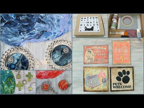 ManosalaObraTv 2018 Programa 28 Chapas Vintage Sublimacion - Pouring - Joyas