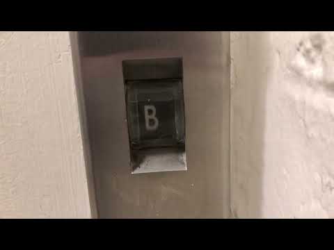 Vintage Otis Traction Elevator (Replaced COP) at UW Sieg Hall in Seattle, WA