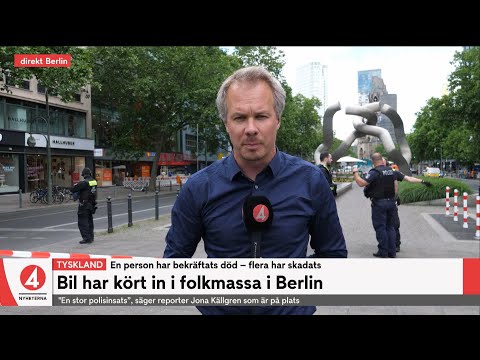 "En enormt stor polisinsats" – TV4 Nyheterna på plats i Berlin | TV4Nyheterna | TV4 & TV4 Play