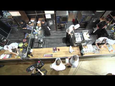 Årets Kock 2013 - Final, Stockholm - Jesper Bogren i köket