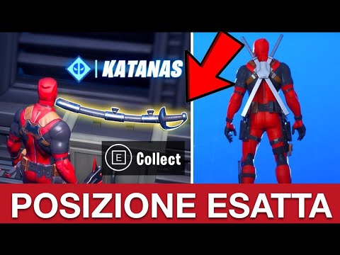 TROVA LE KATANAS DI DEADPOOL - SFIDE SETTIMANA 4