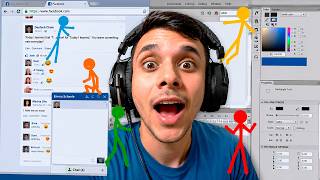 REACT ANIMAÇÃO VS ANIMATOR... - O LARANJA BAGUNÇOU O COMPUTADOR DO ALAN BECKER ! Ep. 4