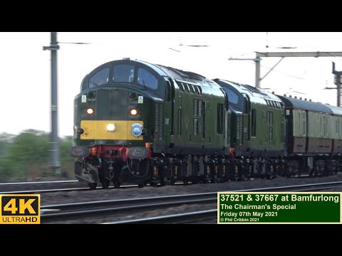 37521 & 37667 at Bamfurlong - 07th May 2021