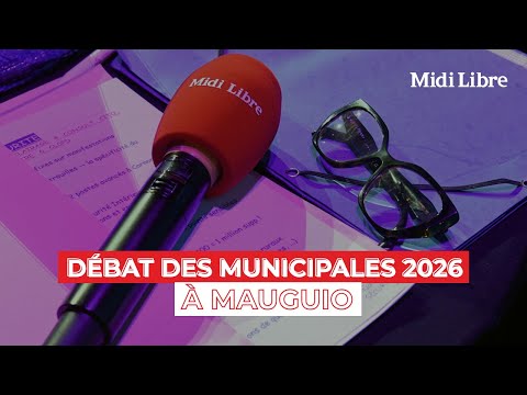 REPLAY Débat des municipales 2026 à Mauguio