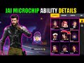 How To Use Jai Microchip In Free fire | Free fire Jai Microchip Ability | Jai Microchip Kya Hai
