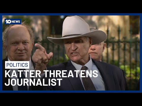 Bob Katter Threatens To Punch Journalist In Wild On-Camera Outburst | 10 News