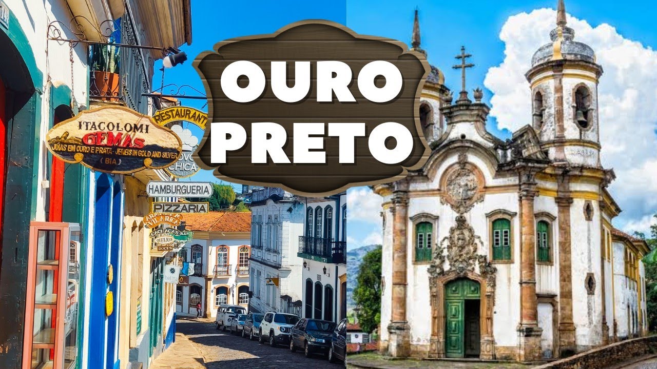 CONHEÇA OURO PRETO MG - Fascinante cidade de Minas Gerais