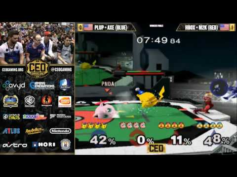 CEO2016 - PG | Plup + Tempo | Axe vs. Liquid`Hbox + Fox MVG | Mew2King - Melee Doubles WF
