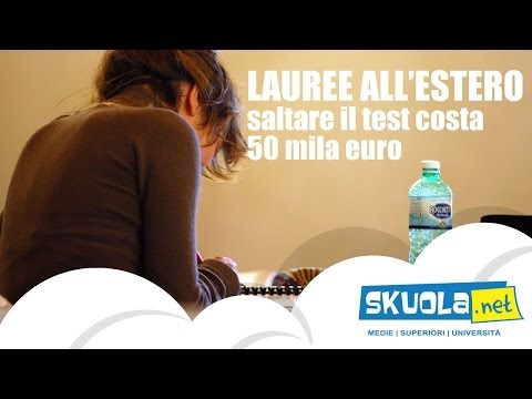 Lauree estero: saltare il test d'ingresso costa 50mila €