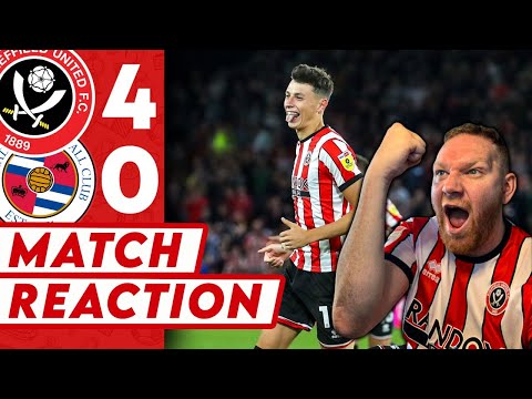 READING RECEIVE A THUMPING | Sheffield United 4-0 Reading - Match Reaction
