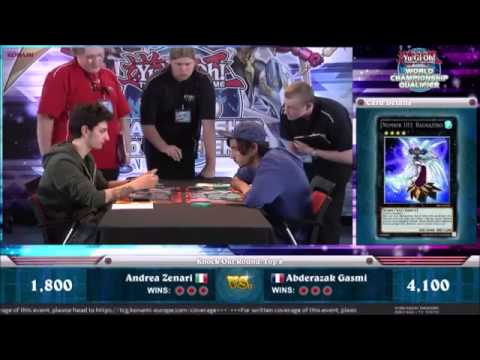 Yugioh WCQ European Championship 2014 Top 8 Andrea Zendari (Bujin) Vs Abderazak Gasmi (HAT)