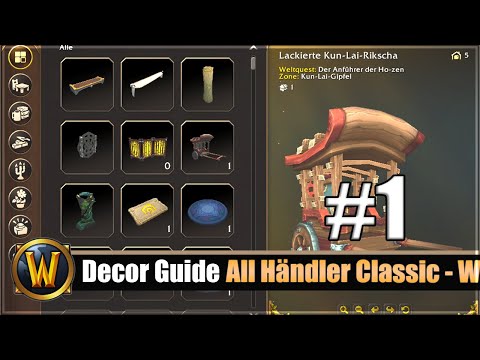 Housing Decor Guide #1: All Dealer Classic - WOD + Item Overview