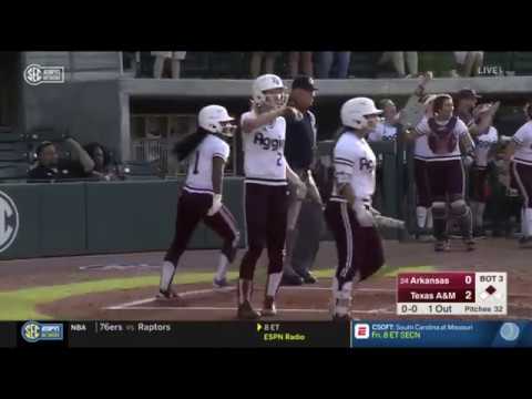 Softball: Highlights | A&M 4, Arkansas 1