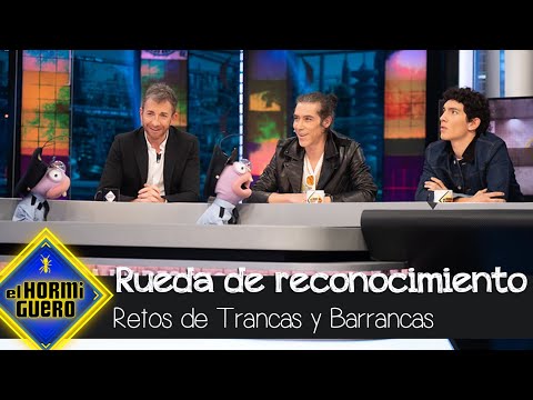 Óscar Jaenada "se pica" con el juego de Trancas y Barrancas - El Hormiguero