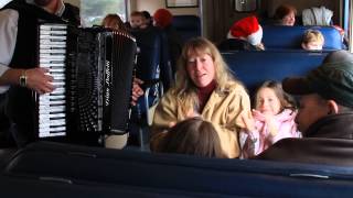 preview picture of video 'Cap May Seashore Lines - Santa Express 2013'
