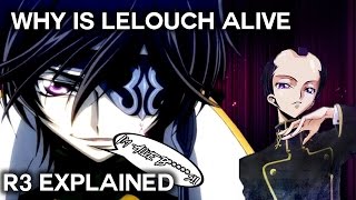 Lelouch Has CODE GEASS? Why is He Alive Explained - Code Geass R3 Theory