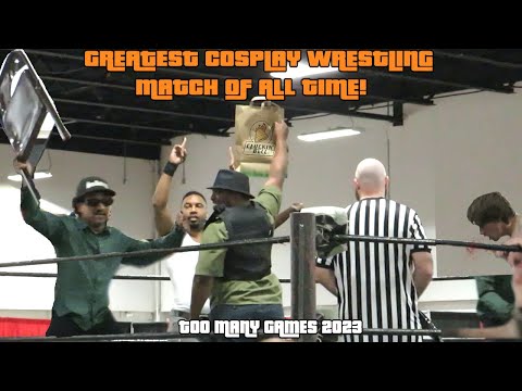 Too Many Games 2023 Cosplay Wrestling Match!