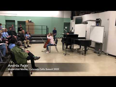 Colorado Cello Summit Masterclasses